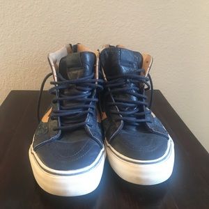 Vans Sk8-Hi Zip+Indigo Dress Blues Men’s size 11.5